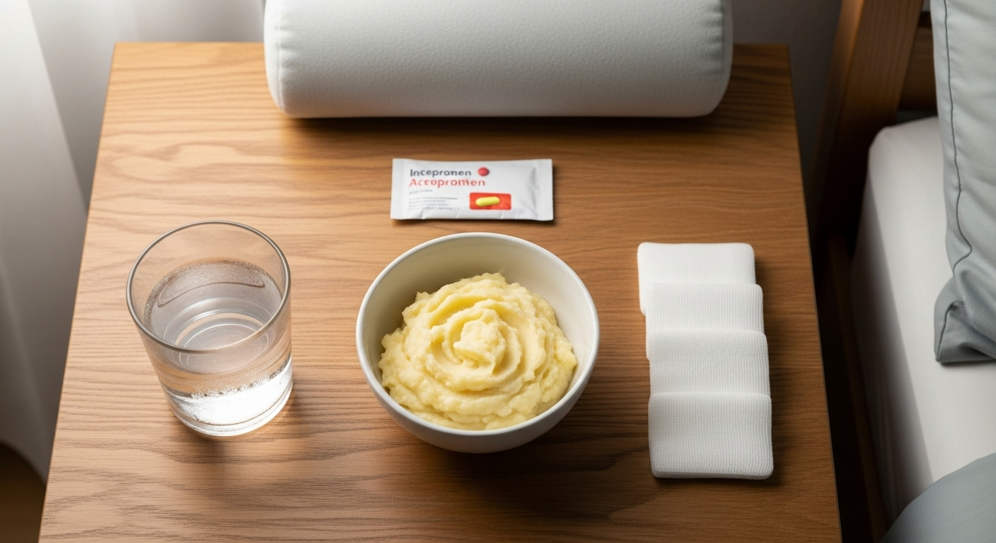 Bedtime essentials for better sleep and recovery after wisdom teeth removal